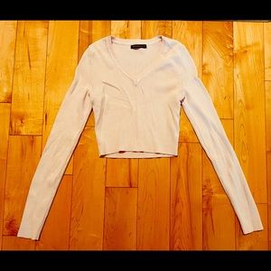 Brandy Melville Pink Milena Cotton Sweater S